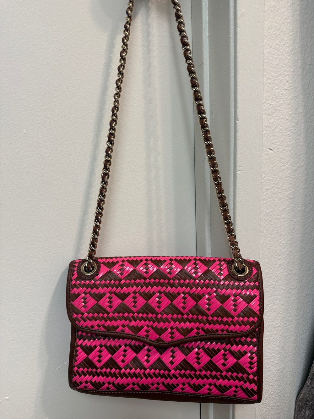 Rebecca Minkoff Affair Woven Shoulder Bag - Picture 2 of 3